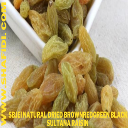 NATURAL DRIED BROWNREDGREEN BLACK SULTANA RAISIN